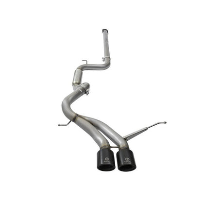 aFe Takeda 3in SS Exhaust Cat-Back 13-16 Ford Focus ST 2.0L Black Tips