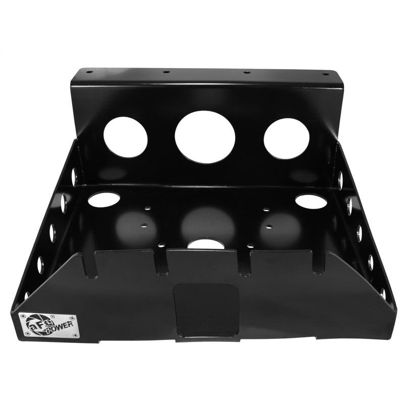 aFe Power Cover Glide Guard On Board Compressor Mount 07-14 Jeep Wrangler JK V6 3.6L-3.8L
