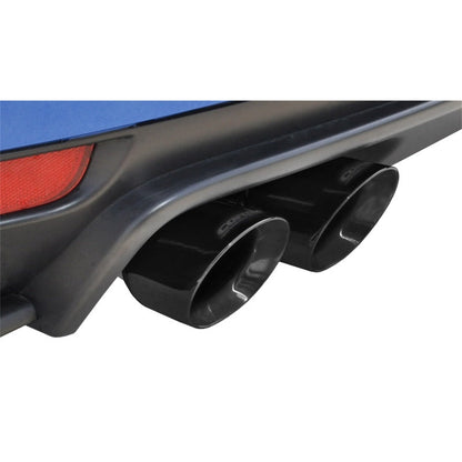Corsa 08-13 Subaru Impreza Hatchback STI 2.5L Turbo Manual Black Sport Cat-Back Exhaust