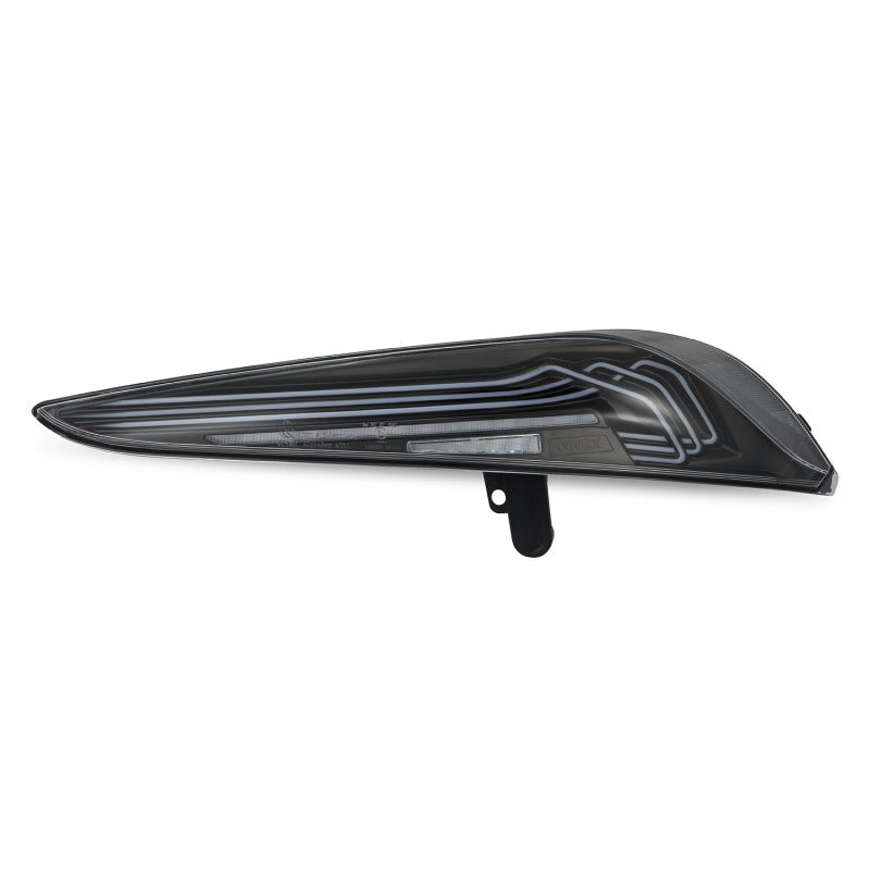AlphaRex 20-24 Toyota Supra LUXX-Series Laser Style LED Tail Lights Black
