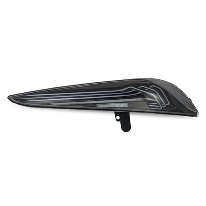 AlphaRex 20-24 Toyota Supra LUXX-Series Laser Style LED Tail Lights Black