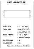 CSF Dual-Pass Universal Heat Exchanger (Cross-Flow)