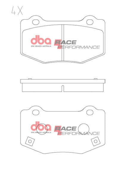 DBA 16-24 Chevrolet Camaro SS (w/Brembo Calipers) RP Performance Rear Brake Pads
