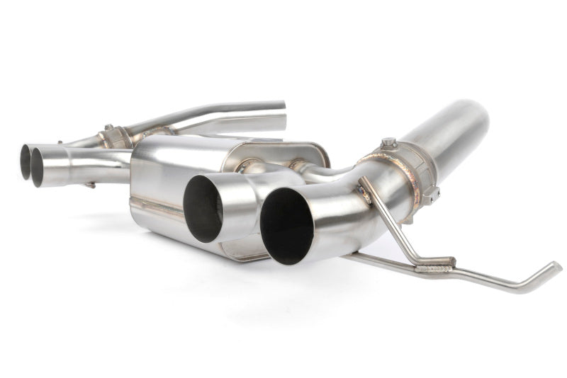 Dinan 23-26 BMW M2 (G87) Valved Axleback Exhaust System - Black Tips