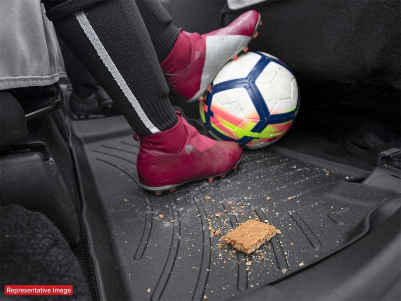 WeatherTech 2023 Ford F-250/350/450/550 Reg Cab/Carpet Floor FloorLiner 1st Row OTH - Black