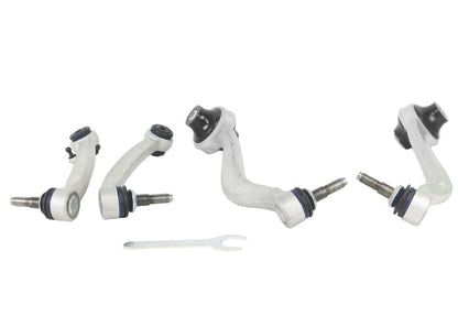 SuperPro 2012 BMW 328i Base Front Alloy Control Arm & Radius Arm Kit