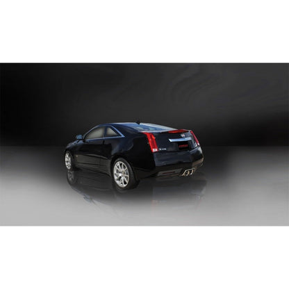 Corsa 11-13 Cadillac CTS Coupe V 6.2L V8 Polished Sport Axle-Back Exhaust