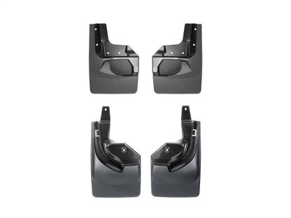 WeatherTech 24-26 Jeep Wrangler 2-Door Front & Rear Mudflaps - Black