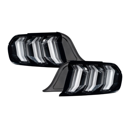Form Lighting 2015-2023 Ford Mustang LED Tail Lights Clear (Pair)