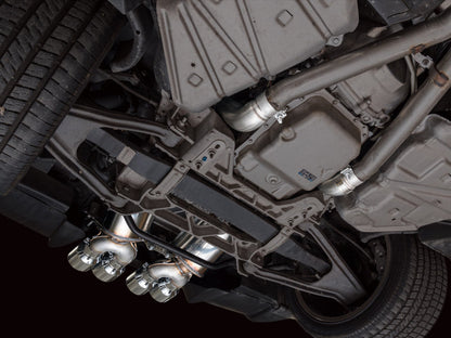 AWE Tuning 05-07 C6 Chevrolet Corvette 6.0L Touring Edition Axleback Exhaust w/ Chrome Silver Tips