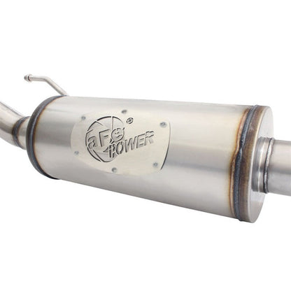 aFe MACHForce XP 2.5in SS-409 Cat-Back Exhaust 07-16 Jeep Wrangler (JK) V6-3.6L/3.8L (2-4 Door)