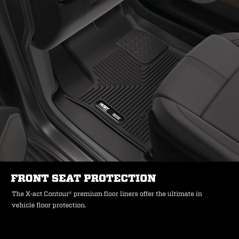 Husky Liners 2022 Nissan Frontier CC Front Floor Liners - Black