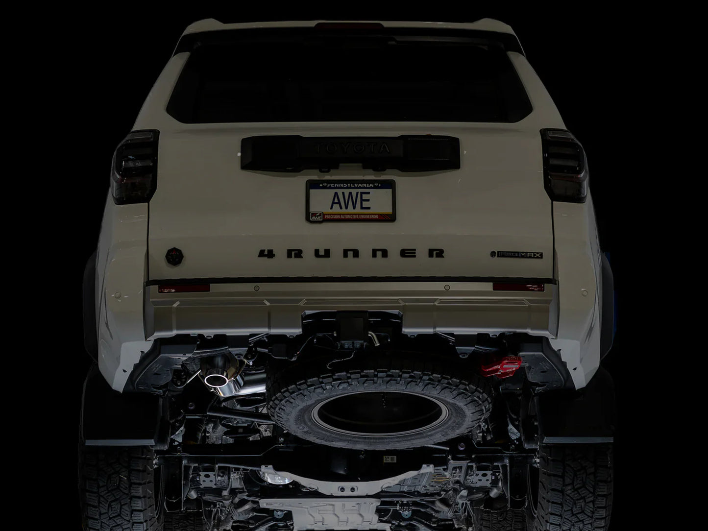 AWE Tuning 0FG Catback Exhaust w/BashGuard for 2024+ Toyota Land Cruiser/4Runner