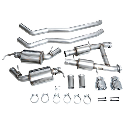 AWE Tuning Touring Edition Exhaust w/Chrome Silver Tips for 2011-2024 Dodge Durango 3.6L/5.7L