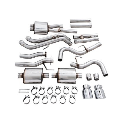 AWE Tuning 0FG Exhaust for 2016-2022 Toyota Tacoma -Bashguard Only