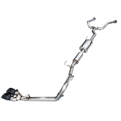 AWE Tuning 0FG Exhaust w/Dual Diamond Black Tips for 2022+ 3rd Gen Toyota Tundra