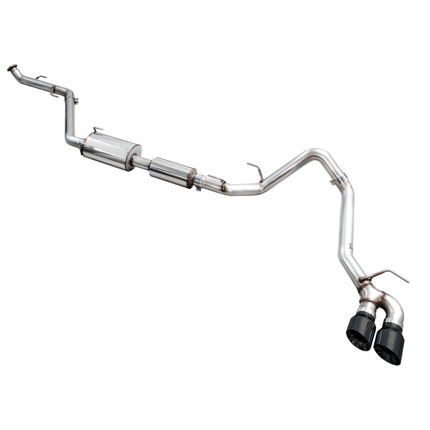 AWE Tuning 0FG Exhaust w/Dual Diamond Black Tips for 2024+ 4th Gen Toyota Tacoma