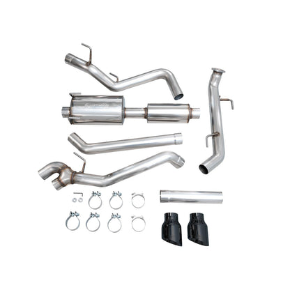 AWE Tuning 0FG Exhaust w/Dual Diamond Black Tips for 2024+ 4th Gen Toyota Tacoma