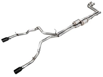 AWE Tuning 0FG Catback Touring Exhaust w/Diamond Black Tips for 2025+ RAM 1500