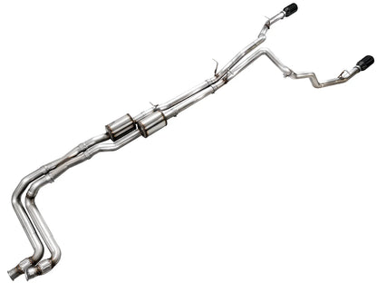 AWE Tuning 0FG Catback Touring Exhaust w/Diamond Black Tips for 2025+ RAM 1500