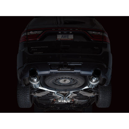 AWE Tuning Touring Edition Exhaust w/Diamond Black Tips for 2011-2024 Dodge Durango 3.6L/5.7L