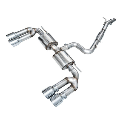 AWE Tuning Touring Edition Exhaust w/Chrome Silver Tips for 2022-2024 Audi 8Y S3