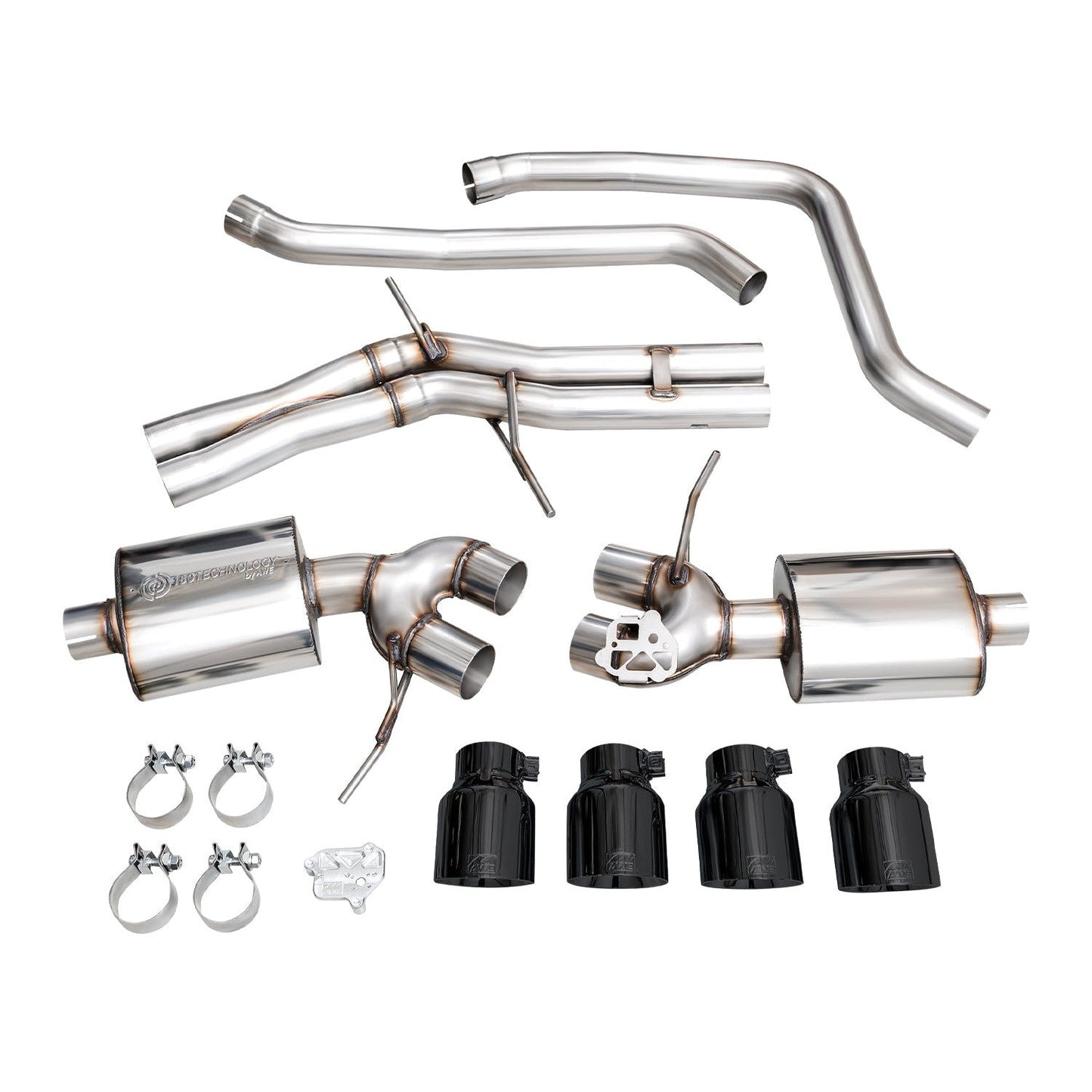 AWE Tuning Touring Edition Catback Exhaust w/Diamond Black Tips for 2019-2021 Porsche Macan S/GTS/Turbo