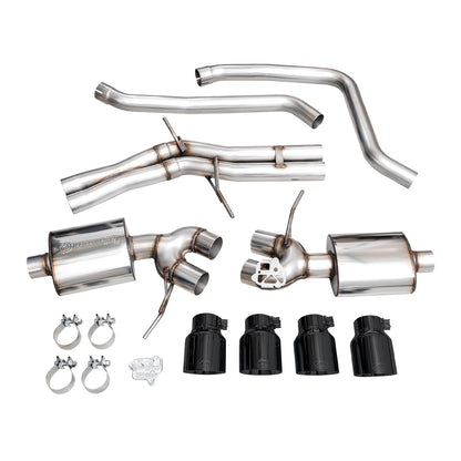 AWE Tuning Touring Edition Catback Exhaust w/Diamond Black Tips for 2019-2021 Porsche Macan S/GTS/Turbo