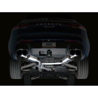 AWE Tuning Touring Edition Catback Exhaust w/Diamond Black Tips for 2019-2021 Porsche Macan S/GTS/Turbo