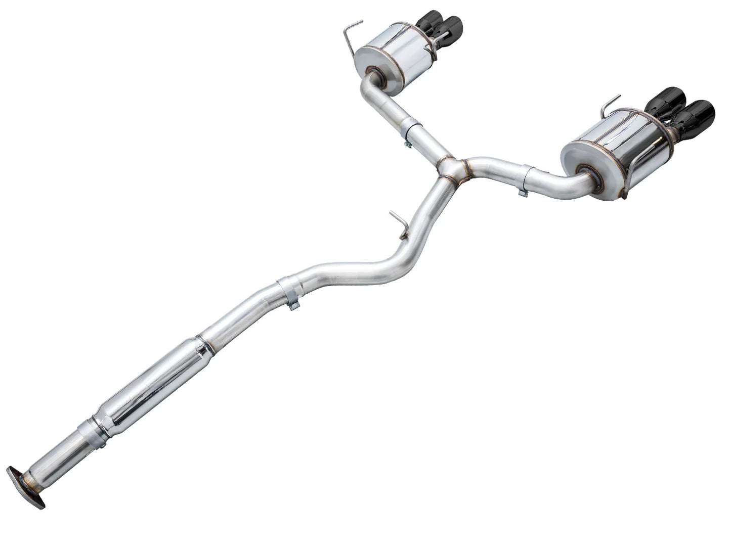 AWE Tuning Touring Edition Axleback Exhaust w/Diamond Black Tips for 2022+ Subaru VB WRX