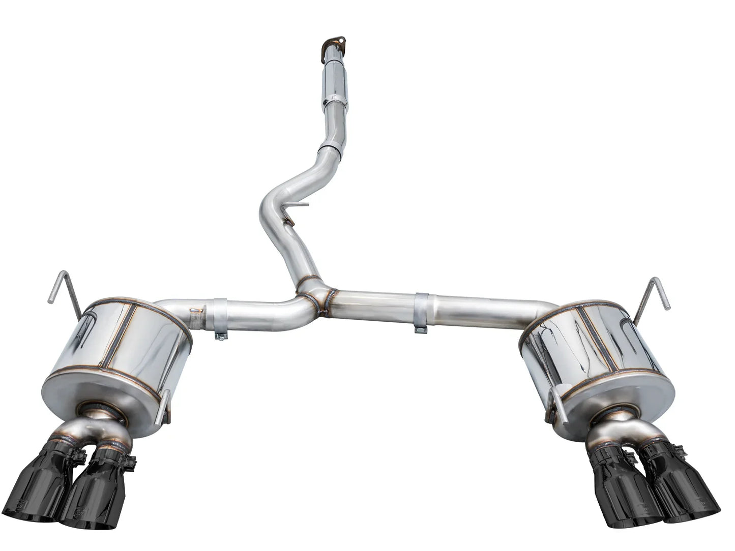 AWE Tuning Touring Edition Axleback Exhaust w/Diamond Black Tips for 2022+ Subaru VB WRX