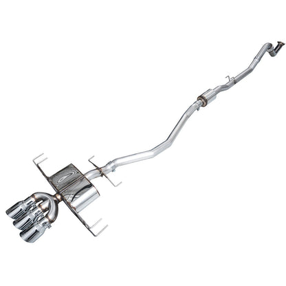 AWE Tuning Touring Edition Exhaust w/Triple Chrome Silver Tips for 2024+ Acura Integra Type S DE5