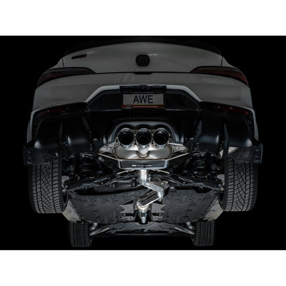 AWE Tuning Touring Edition Exhaust w/Triple Chrome Silver Tips for 2024+ Acura Integra Type S DE5