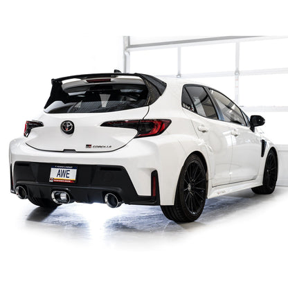 AWE Tuning Track Edition Catback Exhaust w/Chrome Silver Tips for 2023-2024 Toyota GR Corolla