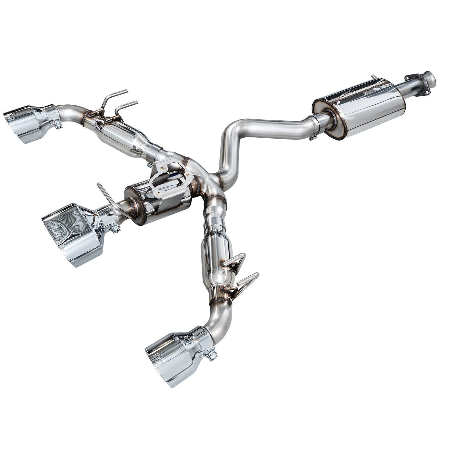 AWE Tuning Touring Edition Catback Exhaust w/Chrome Silver Tips for 2023-2024 Toyota GR Corolla