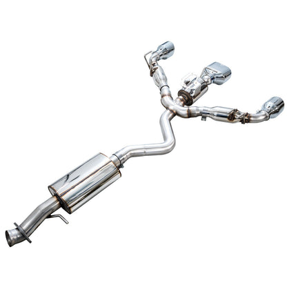 AWE Tuning Touring Edition Catback Exhaust w/Chrome Silver Tips for 2023-2024 Toyota GR Corolla