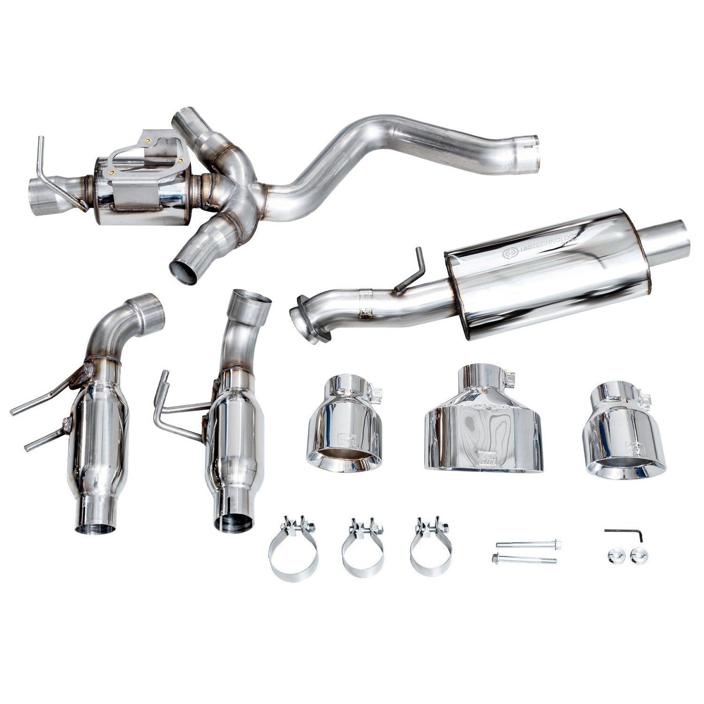 AWE Tuning Touring Edition Catback Exhaust w/Chrome Silver Tips for 2023-2024 Toyota GR Corolla
