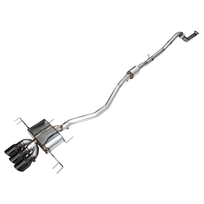 AWE Tuning Touring Edition Exhaust w/Triple Diamond Black Tips for 2023+ Honda Civic Type R FL5