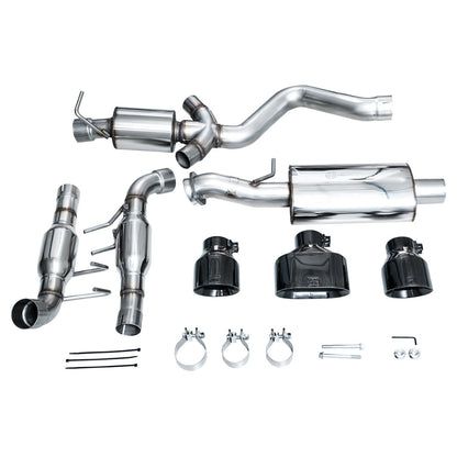 AWE Tuning Touring Edition Exhaust w/Diamond Black Tips for 2023+ Toyota GR Corolla