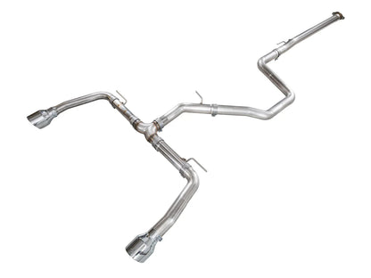 AWE Tuning Track Edition Catback Exhaust w/Chrome Silver Tips for 2022+ Hyundai Elantra N