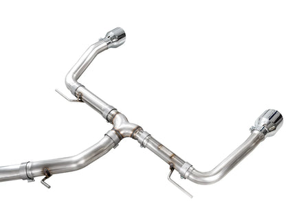 AWE Tuning Track Edition Catback Exhaust w/Chrome Silver Tips for 2022+ Hyundai Elantra N