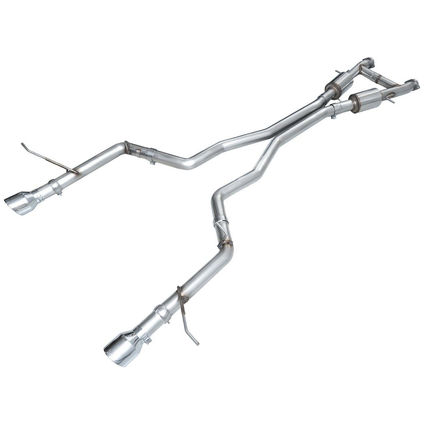 AWE Tuning Track Edition Exhaust w/Chrome Silver Tips for 2011-2024 Dodge Durango 3.6L/5.7L