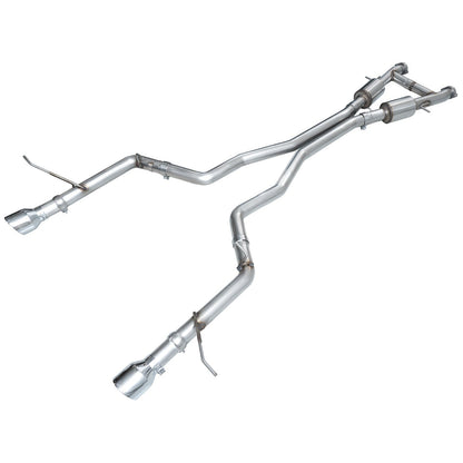 AWE Tuning Track Edition Exhaust w/Chrome Silver Tips for 2011-2024 Dodge Durango 3.6L/5.7L