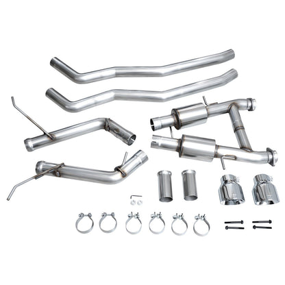 AWE Tuning Track Edition Exhaust w/Chrome Silver Tips for 2011-2024 Dodge Durango 3.6L/5.7L