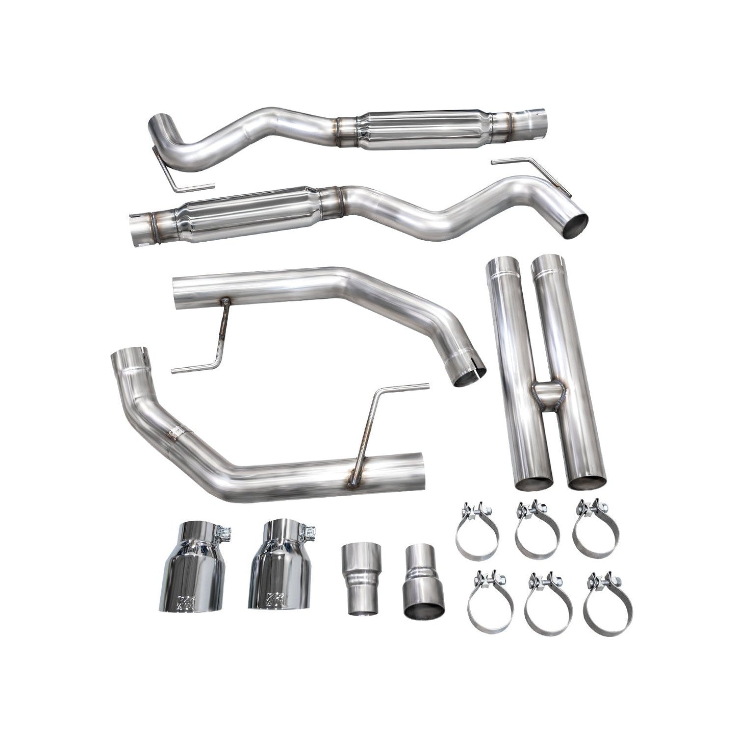 AWE Tuning Track Edition Catback Exhaust w/ Dual Chrome Silver Tips - 2024 Ford Mustang GT Fastback S650 RWD