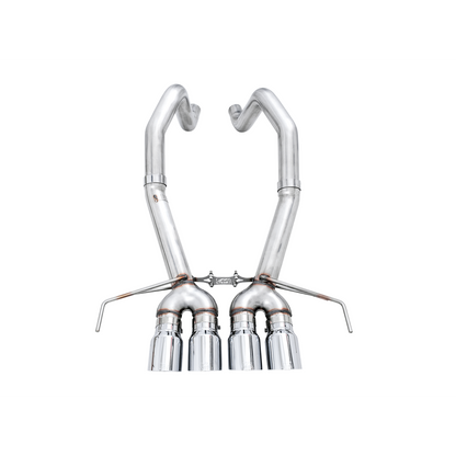 AWE Tuning 2014-2019 Chevy Corvette C7 Z06/ZR1 (w/o AFM) Track Edition Axle-Back Exhaust w/Chrome Tips