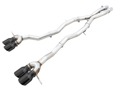AWE Tuning Track Edition Catback Exhaust w/Diamond Black Tips for 2021+ BMW G8X M3/M4