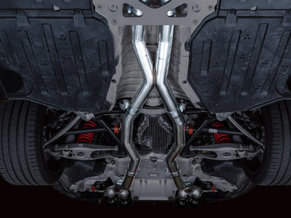 AWE Tuning Track Edition Catback Exhaust w/Diamond Black Tips for 2021+ BMW G8X M3/M4