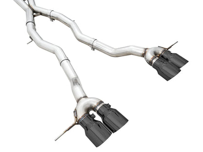 AWE Tuning Track Edition Catback Exhaust w/Diamond Black Tips for 2021+ BMW G8X M3/M4