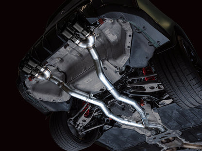 AWE Tuning Track Edition Catback Exhaust w/Diamond Black Tips for 2021+ BMW G8X M3/M4